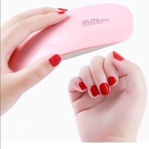 Sun Mini LED Lamp DIY Nail Kit